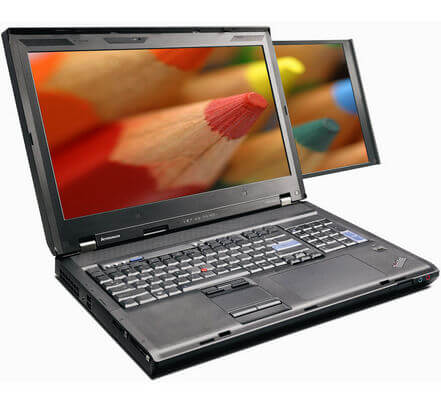 Ремонт системы охлаждения на ноутбуке Lenovo ThinkPad W701ds